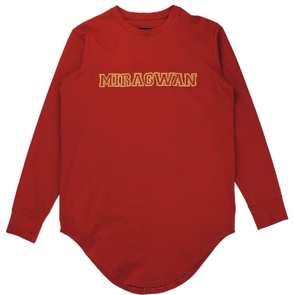 PYER MOSS MIRAGWAN Red TEE Women's S Made In USA